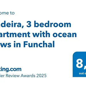  Apartamento Madeira, 3 Bedroom With Ocean Views In